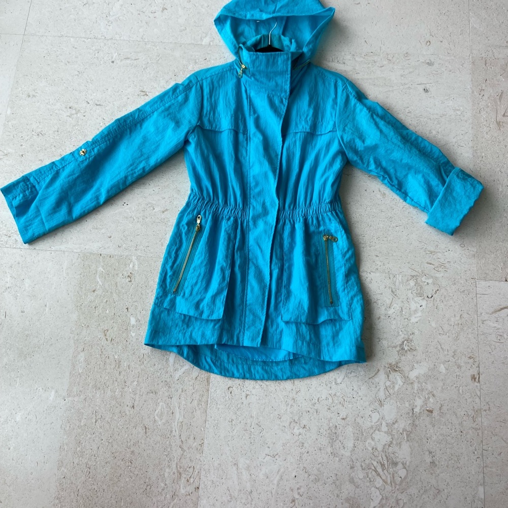 Antonio Melani drawstring rain jacket XS